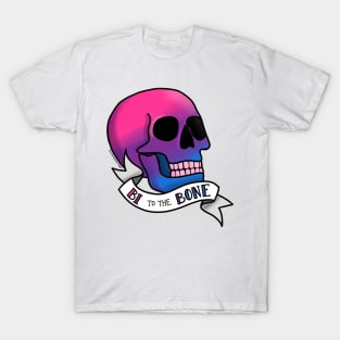 Bi to the Bone Bisexual Pride T-Shirt